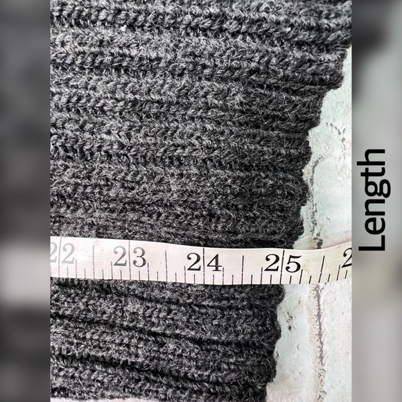 American Eagle Outfitters AEO Cozy Cardigan Sweater Oversized S Small Gray - Picture 4 of 8